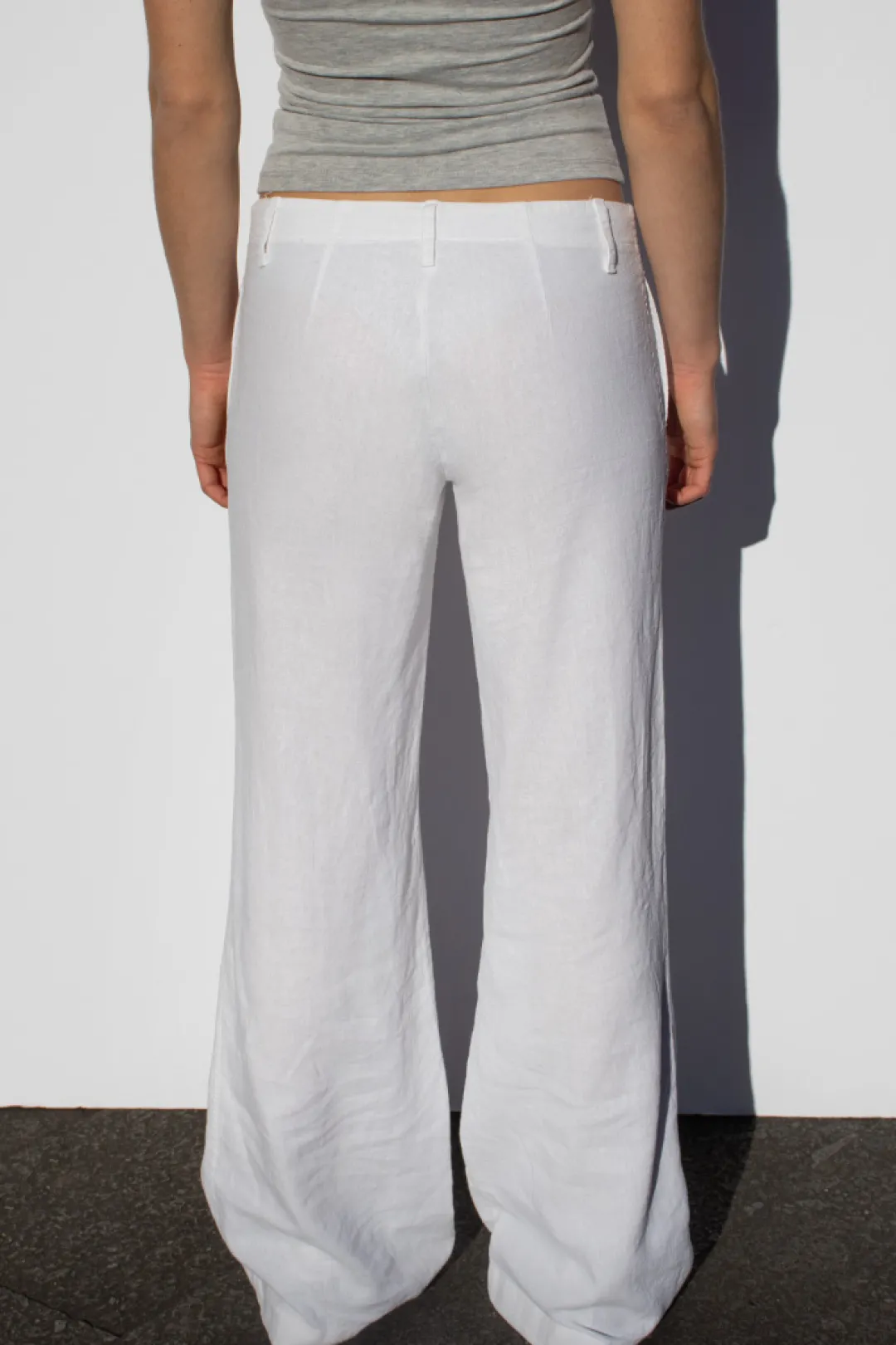 Subdued Pantalones low waist in lino Discount