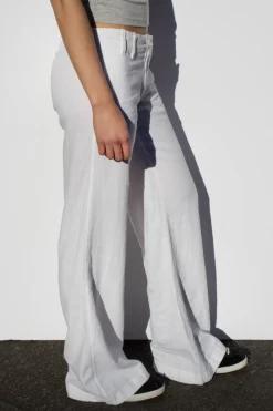 Subdued Pantalones low waist in lino Discount