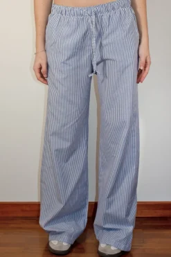 Subdued Pantalones wide leg con coulisse Sale