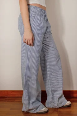 Subdued Pantalones wide leg con coulisse Sale