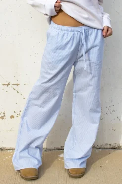 Subdued Pantalones wide leg con coulisse Sale