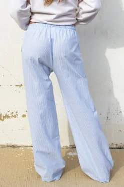 Subdued Pantalones wide leg con coulisse Sale