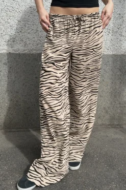 Subdued Pantalones wide leg con coulisse Discount