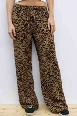 Subdued Pantalones wide-leg con goma New