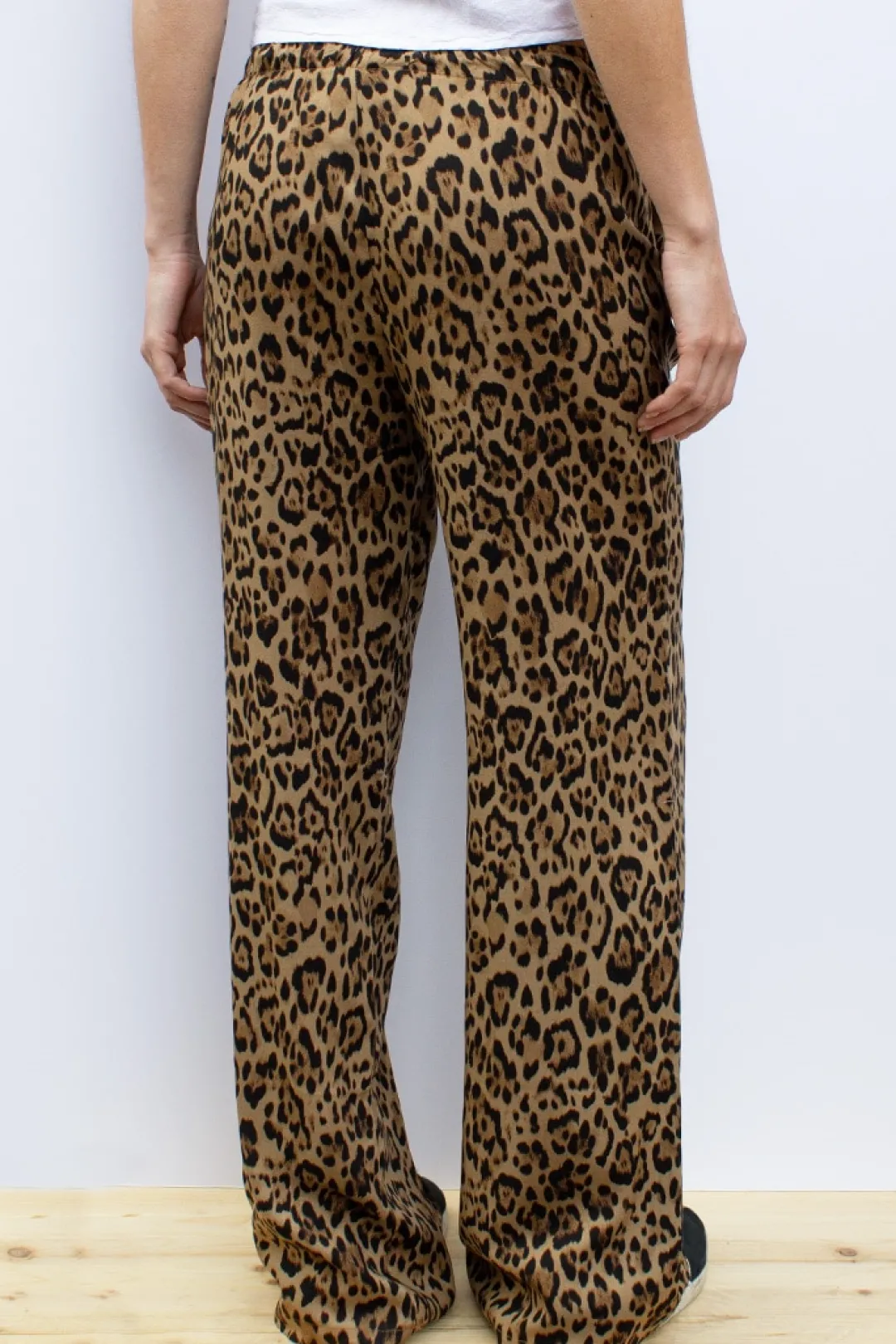 Subdued Pantalones wide-leg con goma New