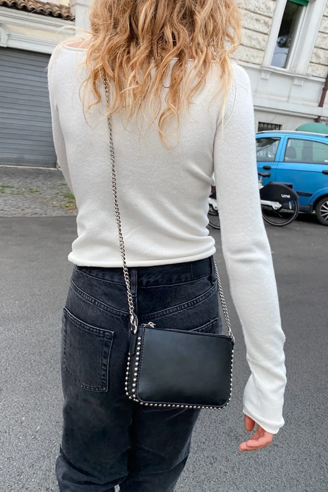 Subdued Pochette con tachuelas Online