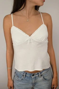 Subdued Tank Top con lacito