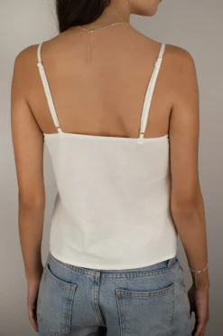 Subdued Tank Top con lacito