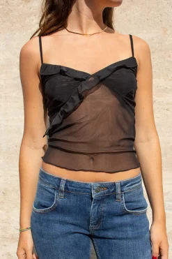 Subdued Tank top con rouches Hot