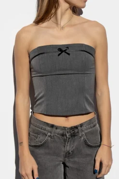 Subdued Top bandeau con lacito Outlet