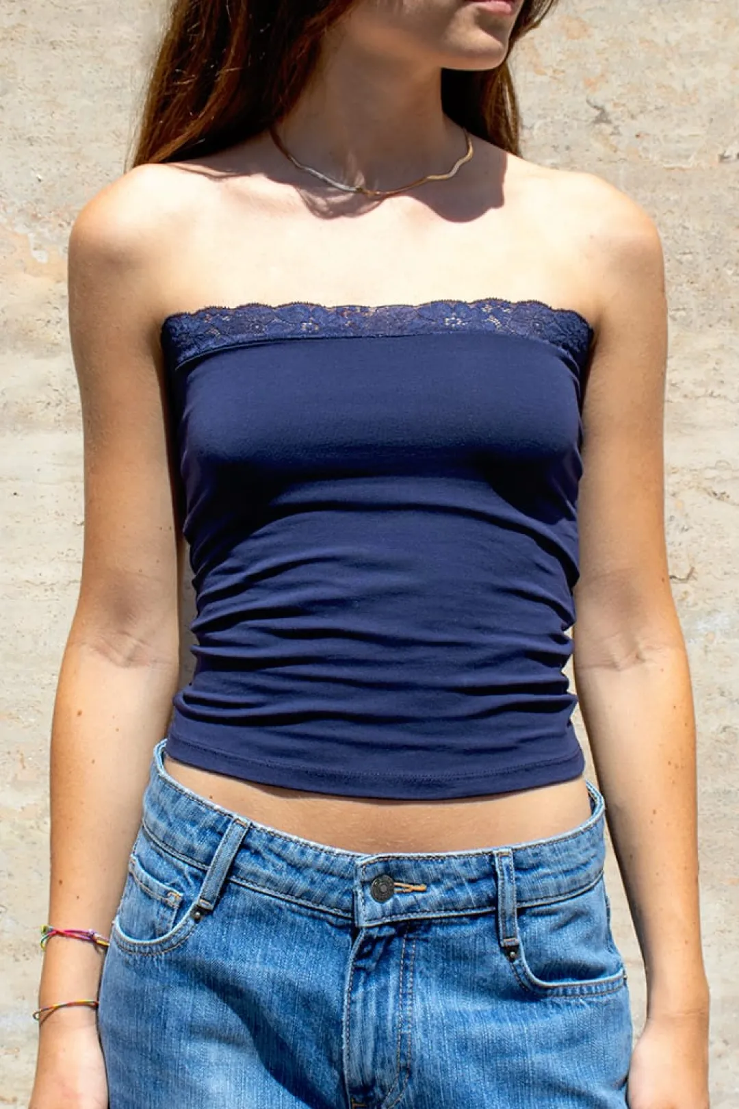 Subdued Top bandeau encaje New