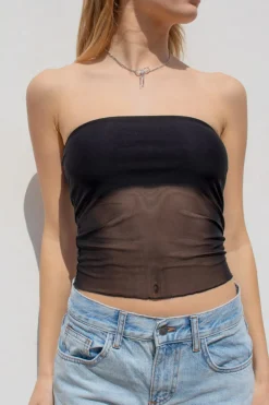 Subdued Top bandeau tul Hot