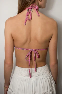 Subdued Top bikini triángulo anilla