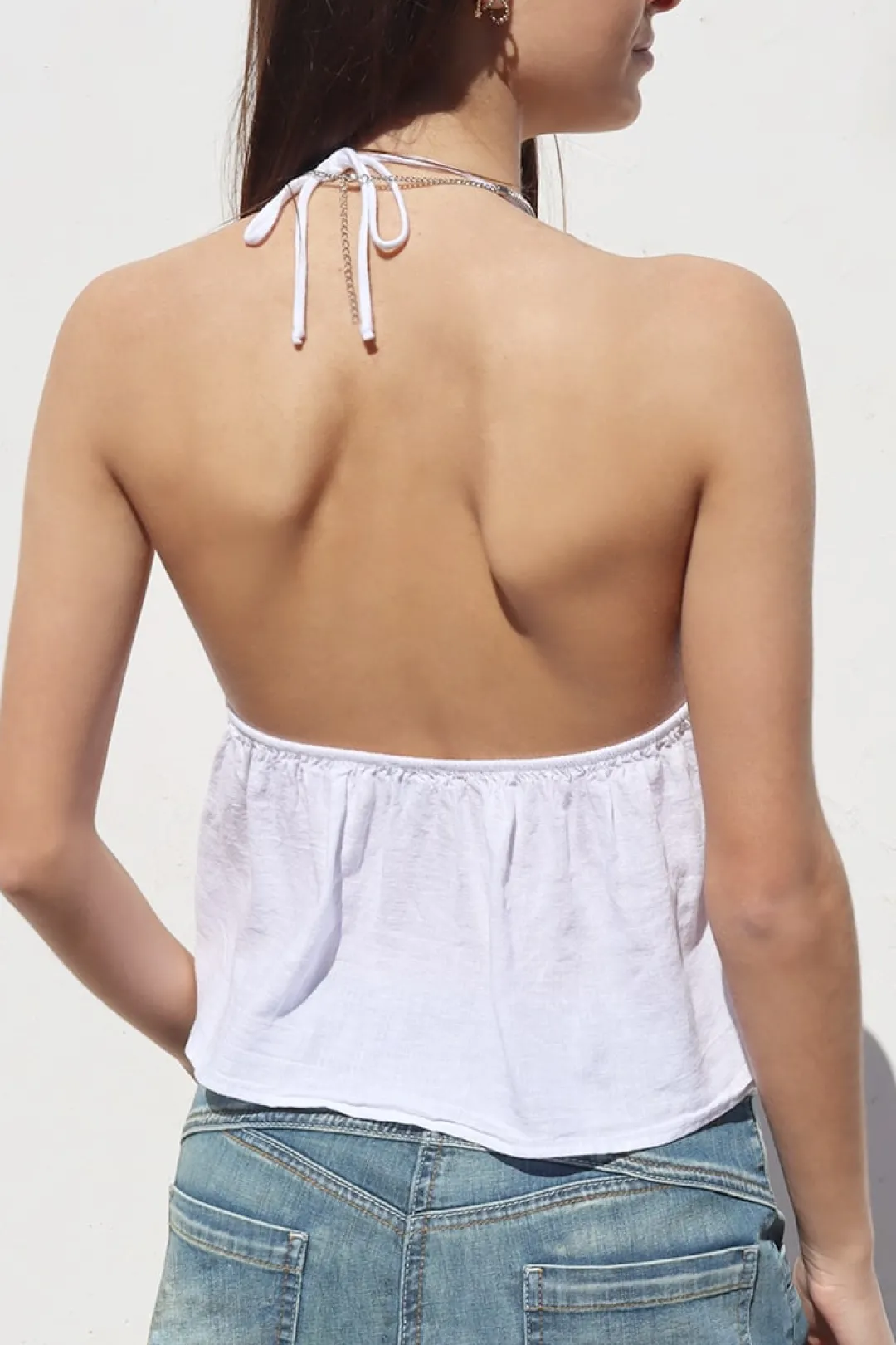 Subdued Top con volante Hot