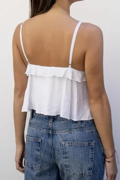 Subdued Top con volantes