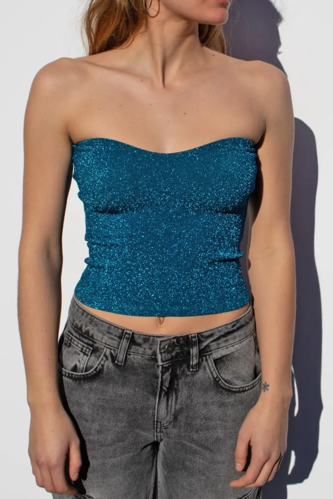 Subdued Top corazón Hot