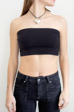 Subdued Top crop bandeau Clearance