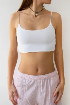 Subdued Top crop con tirantes