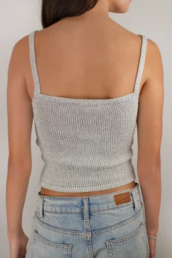 Subdued Top de lúrex Online