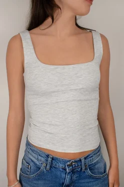 Subdued Top escote cuadrado Best