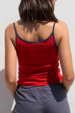 Subdued Top escote redondo