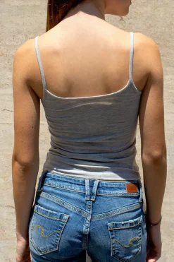 Subdued Top escote redondo Clearance
