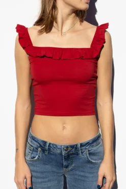 Subdued Top rouches Best