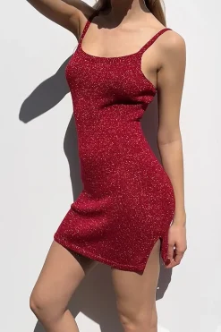 Subdued Vestido de tubo lúrex New