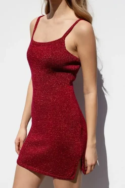 Subdued Vestido de tubo lúrex New